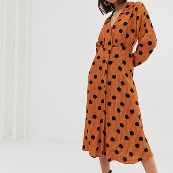 Mango • Polka Dot Dress - Picture 3 of 6